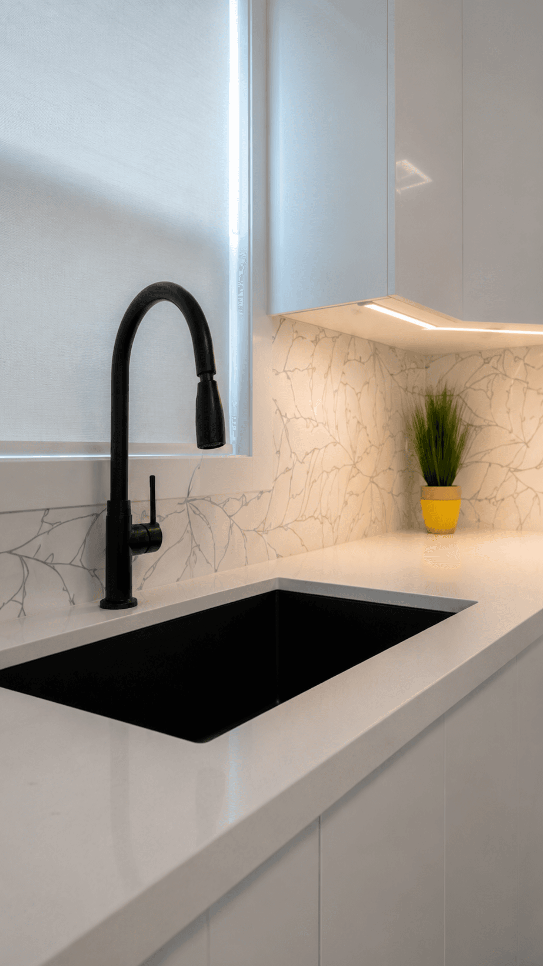 White Gloss Kitchen Remodel — photo 3