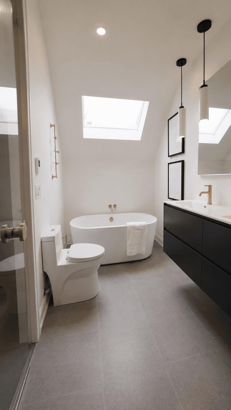 Spa-Inspired Glass Shower Bathroom — photo 2