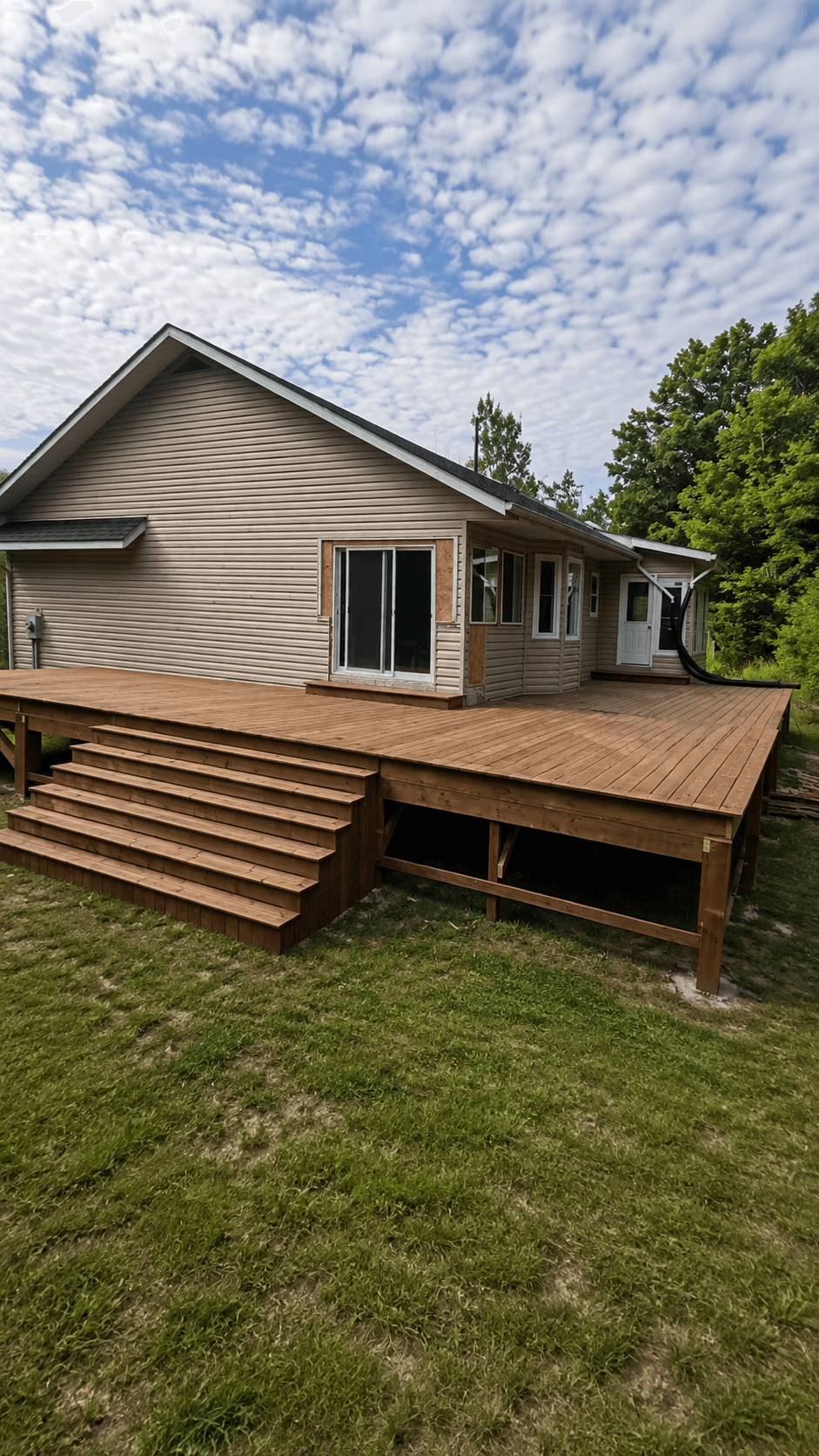 Backyard Deck Build